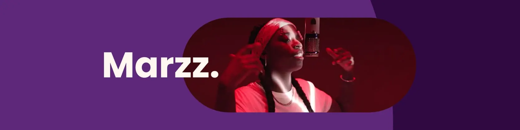 Hip hop star Marzz