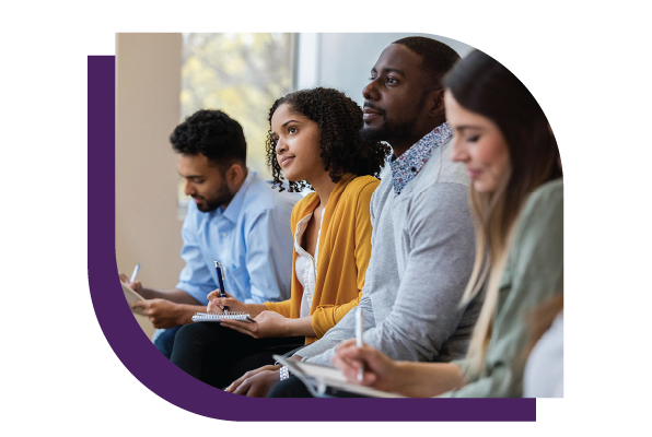 Dealer team in a collaborative meeting.