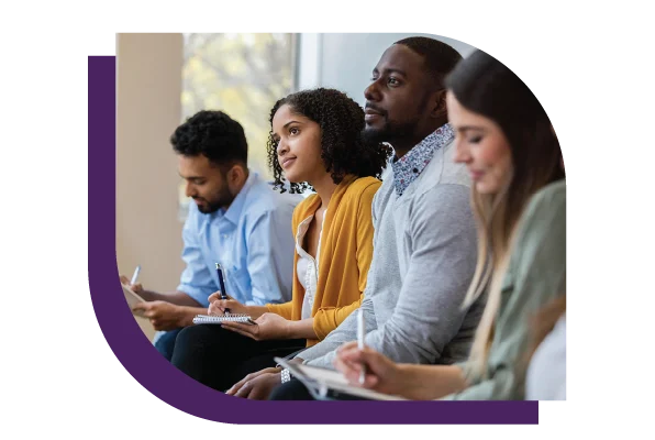 Dealer team in a collaborative meeting.