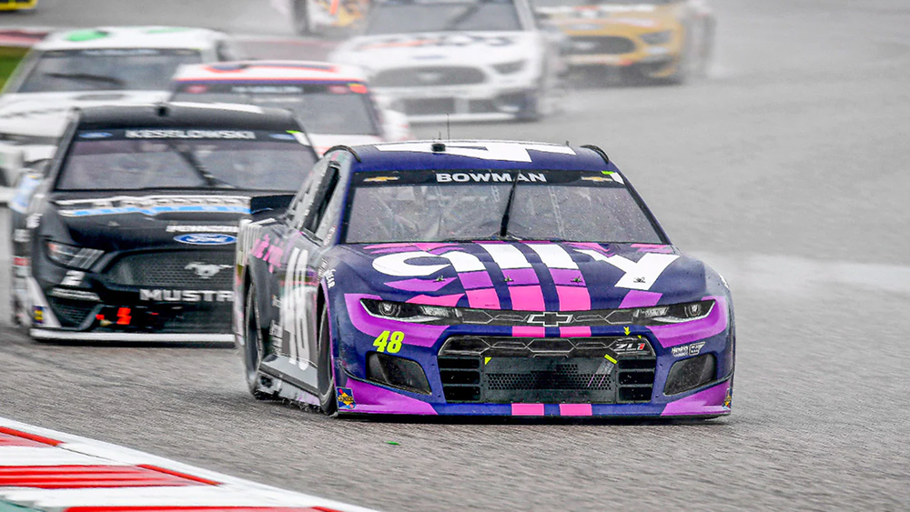 Alex Bowman’s number 48 Ally Racing Car