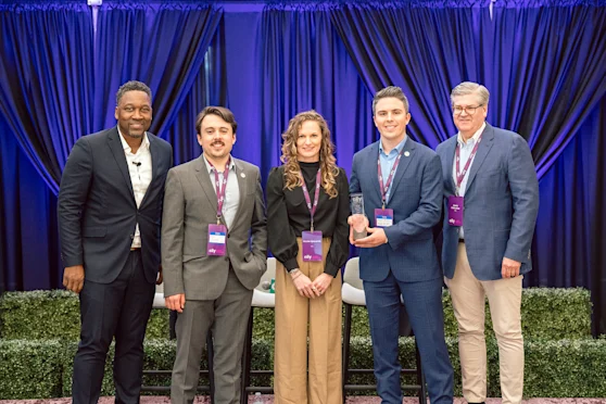 A smiling group of Ally suppliers