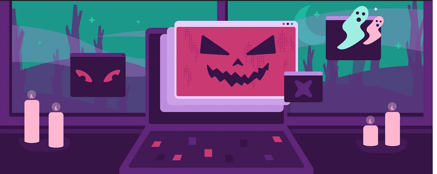 Fall into Cyber Smarts- Illustration by Tatiana Rice